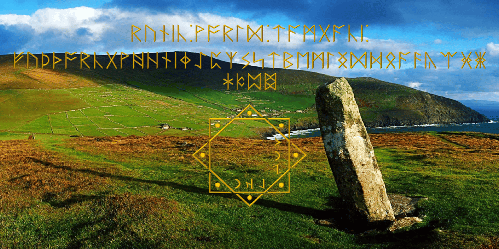 Ongunkan Anglosaxon Futhark Ru font