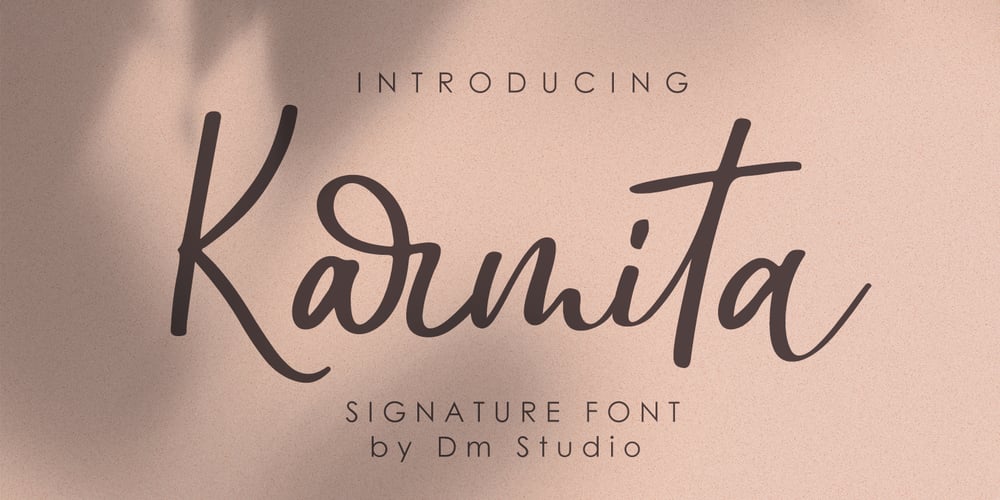 Karmita font