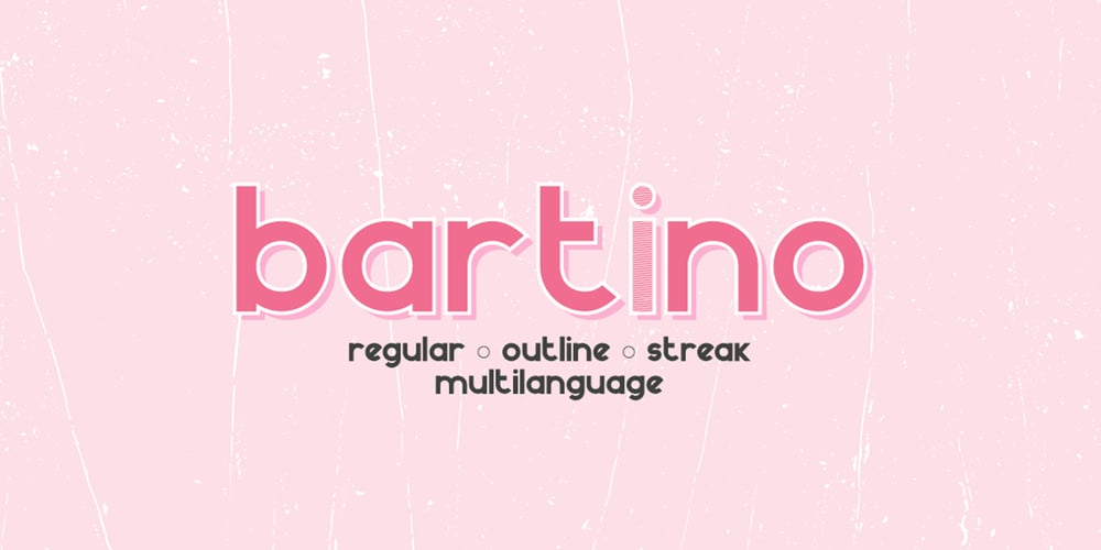 Bartino font