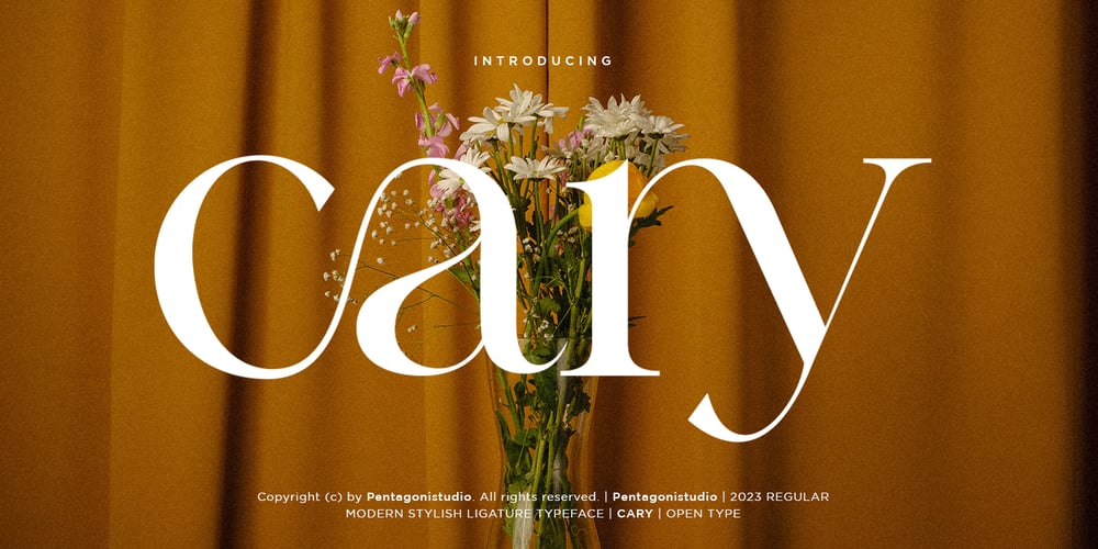Cary PS font