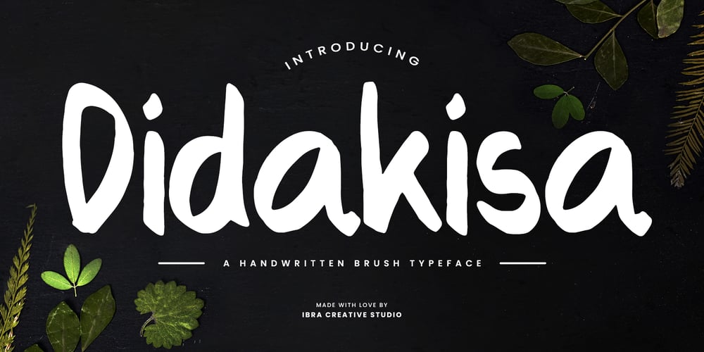 Didakisa font