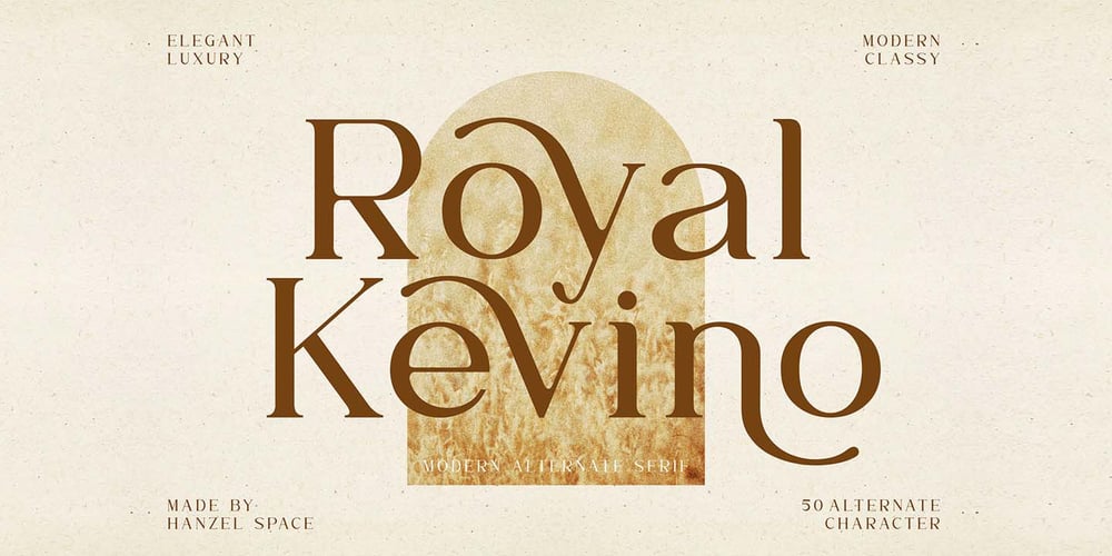 Royal Kevino font