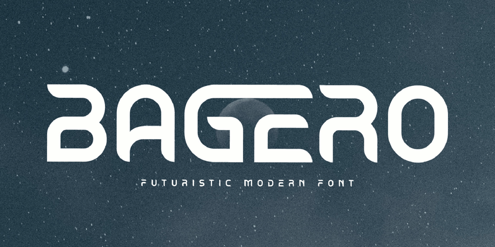 Bagero font