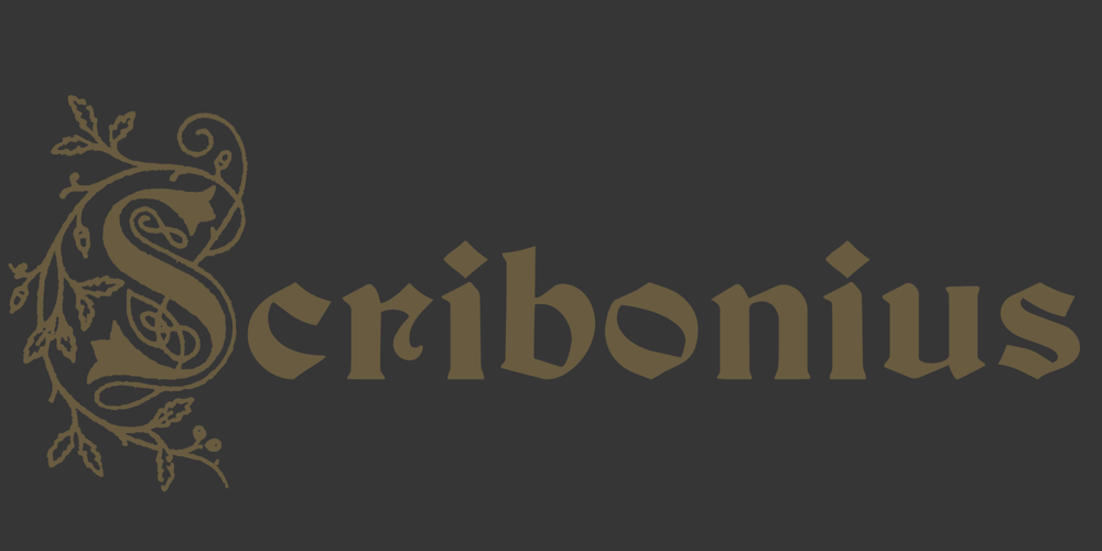 Scribonius GTSLB font
