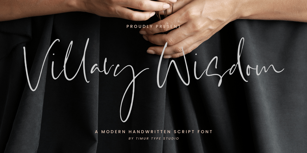 Villary Wisdom font