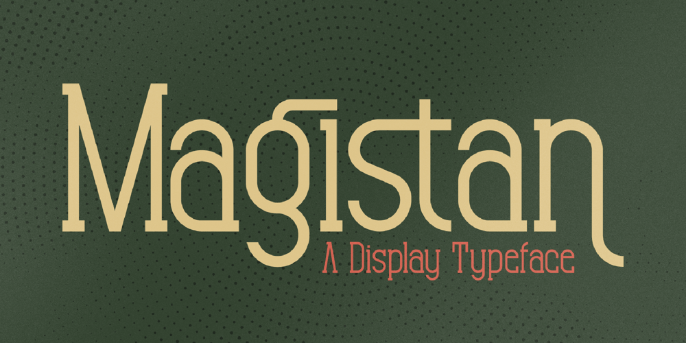 Magistan font