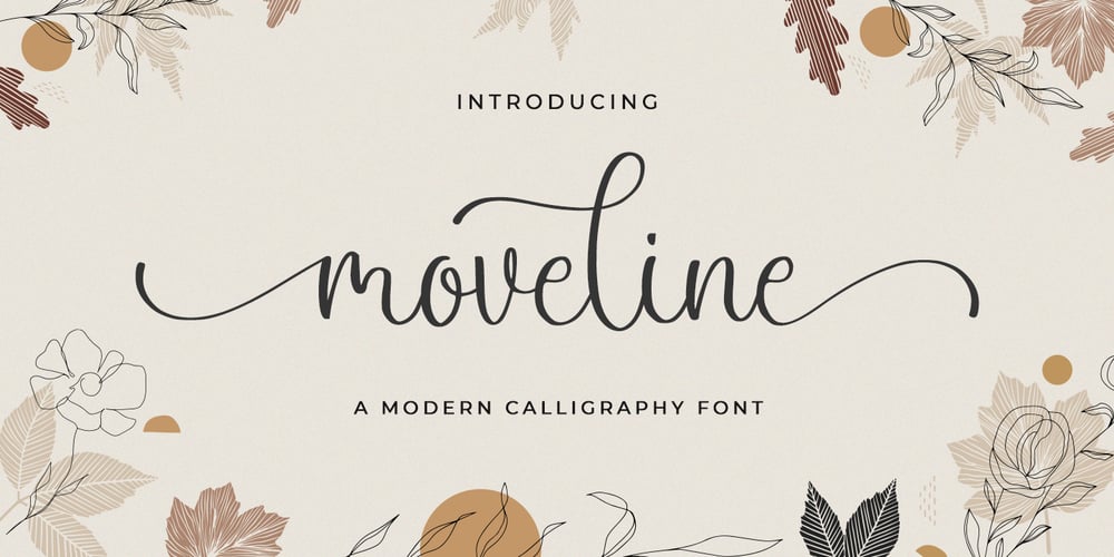 Moveline font