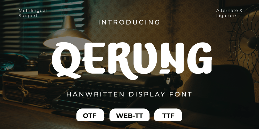 Qerung font