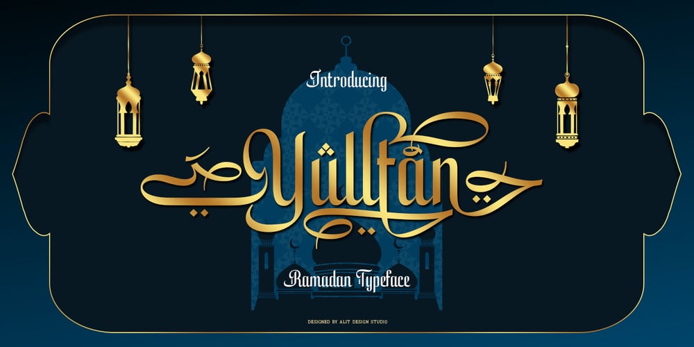 Yulltan font