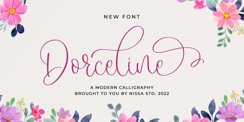 Dorceline font