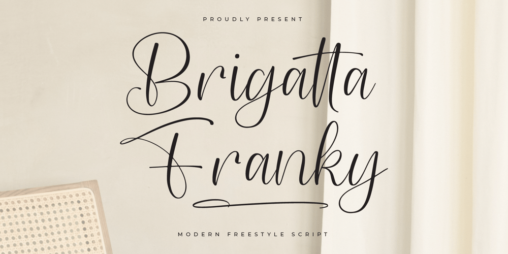 Brigatta Franky font