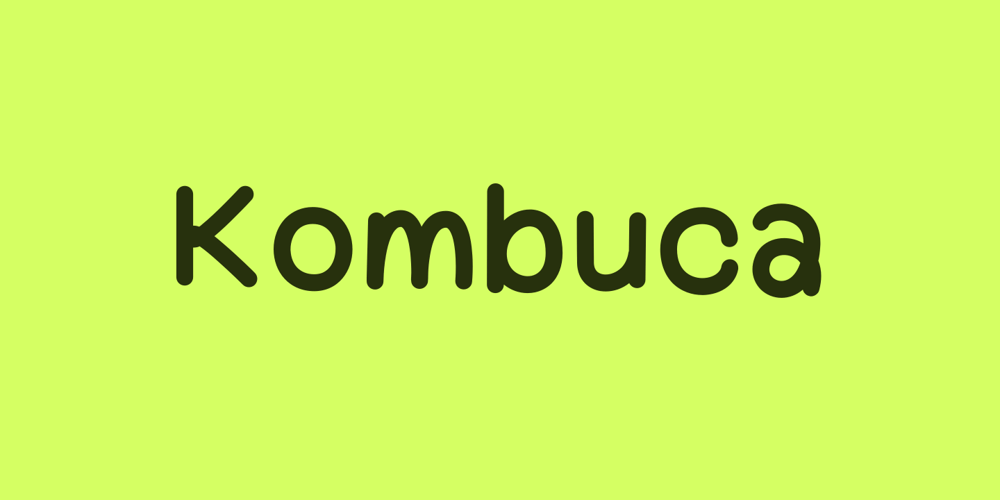 Kombuca font
