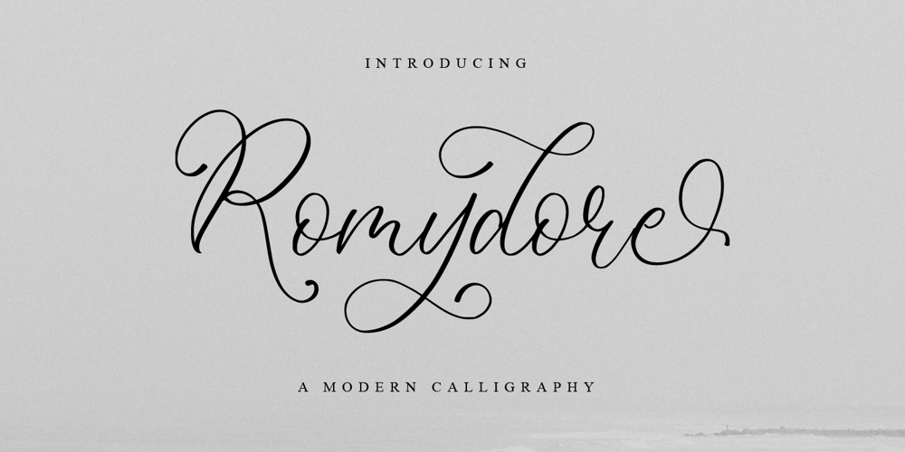 Romydore font
