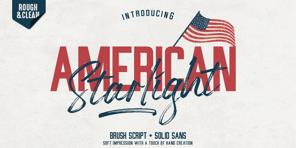American Starlight font