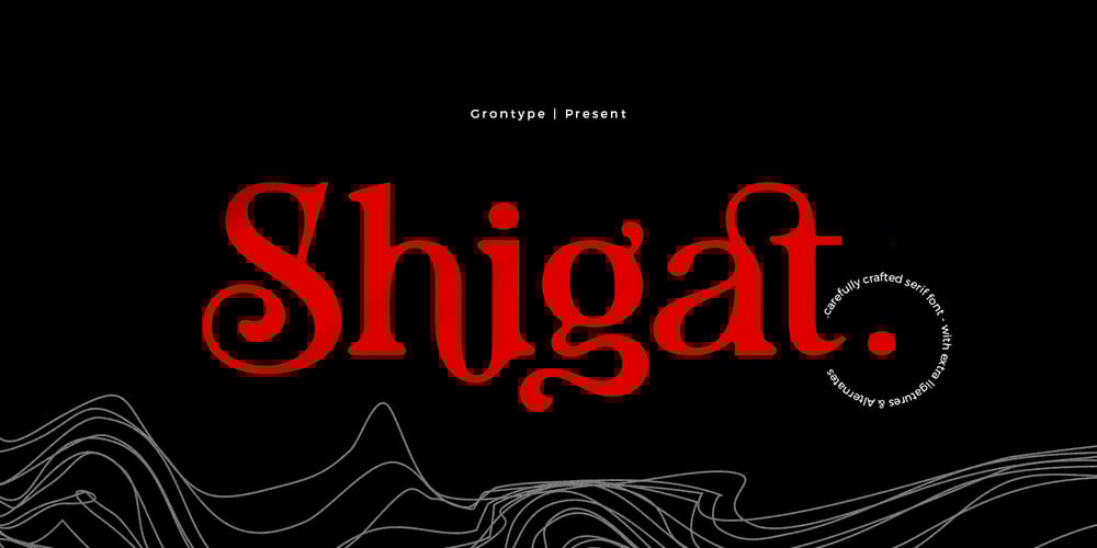 Shigat font