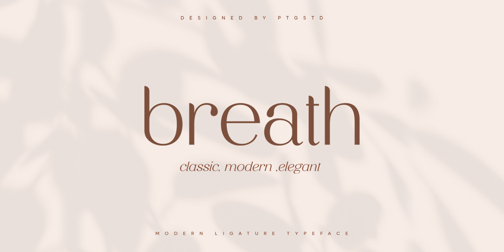 Breath PS font
