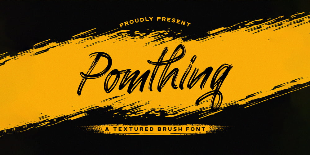 Pomthinq font
