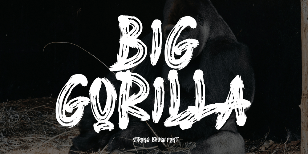 Big Gorilla font