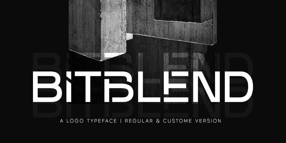 Bitblend font