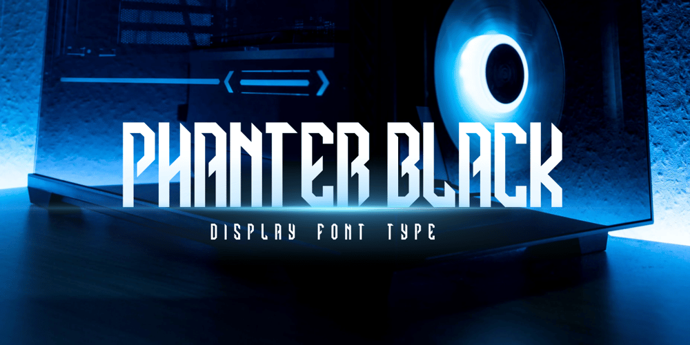 Phanter Black font