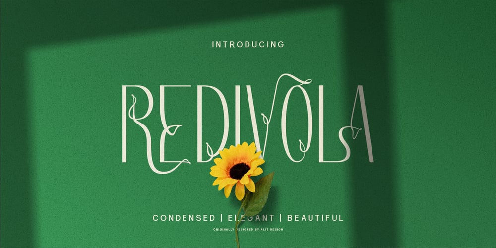 Redivola font