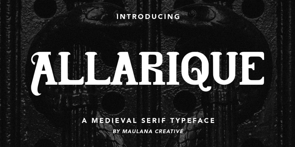 MC Allarique font