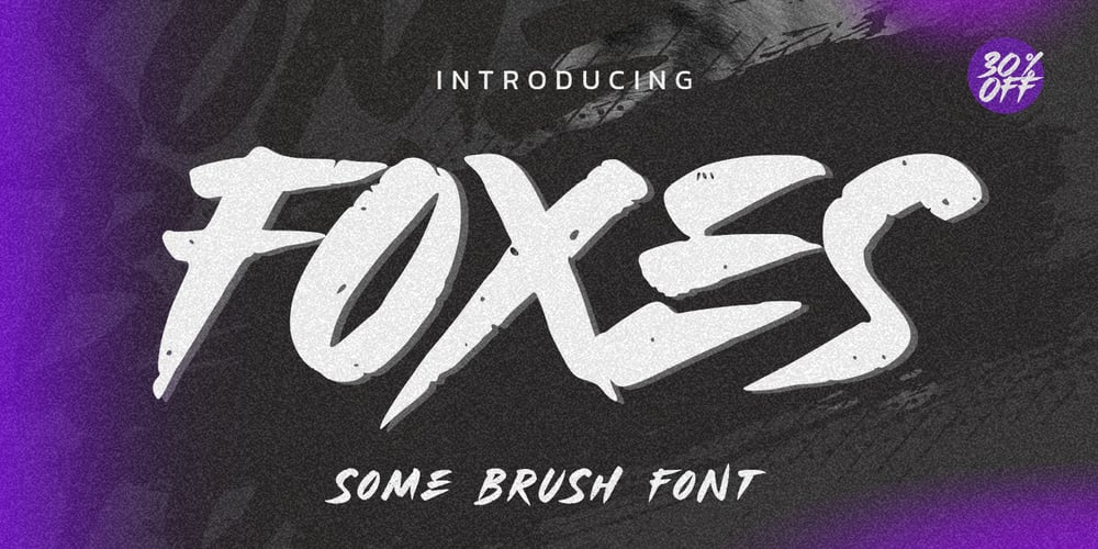 Foxes font