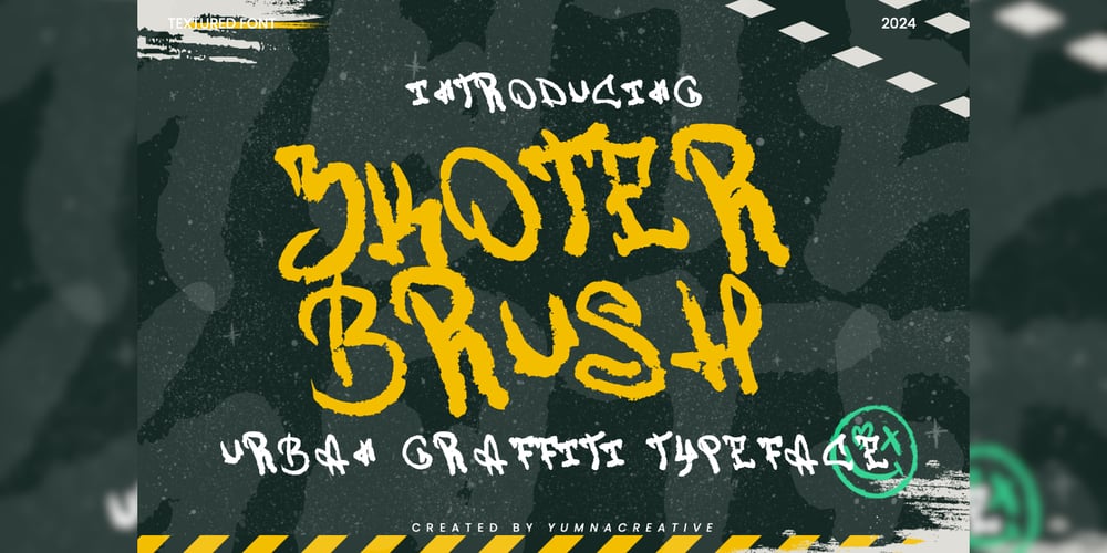 Zkoter Brush font