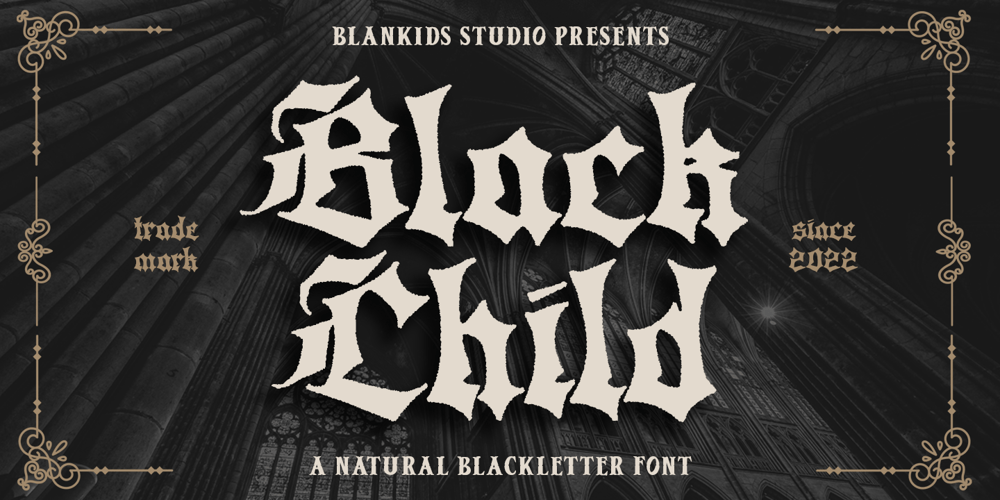 Black Child font