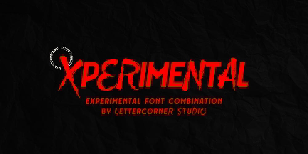 Xperimetal font