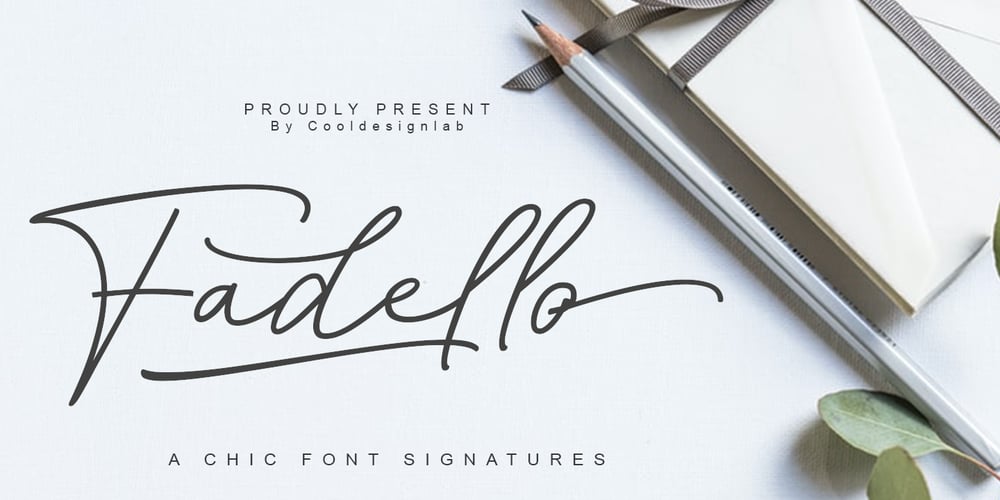 Fadello font