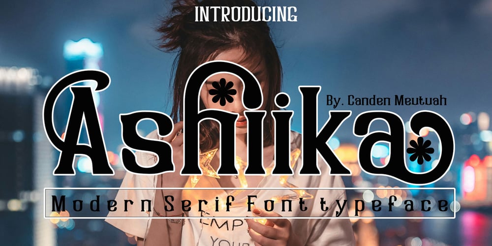 Ashika font