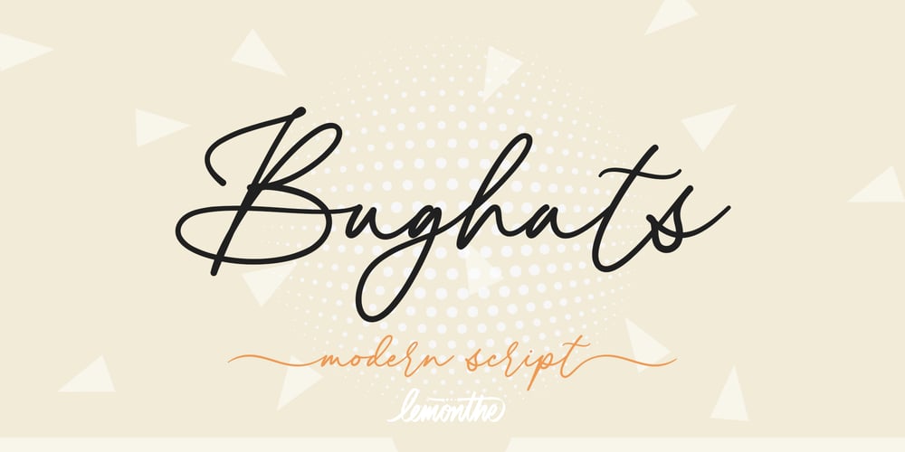 Bughats font