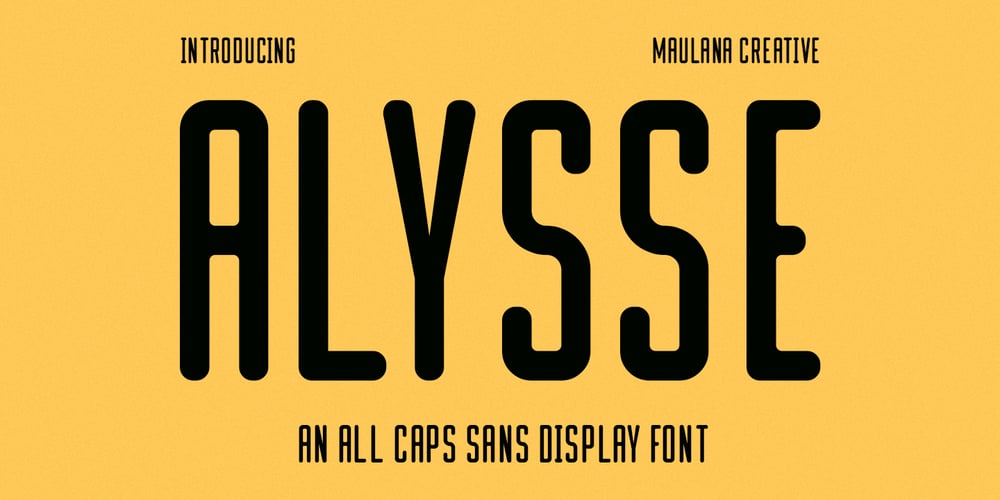 MC Alysse font
