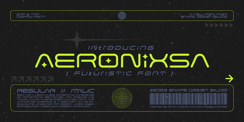 Aeronixsa font