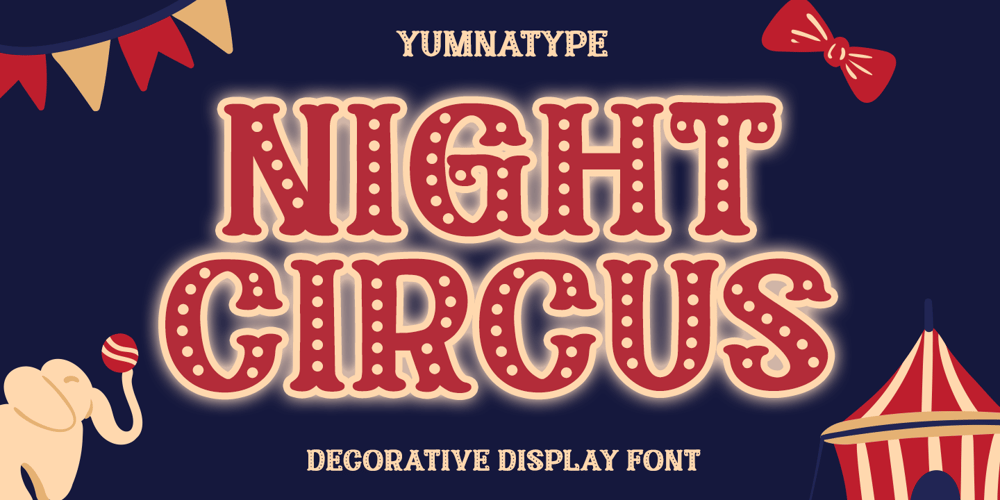 Night Circus font