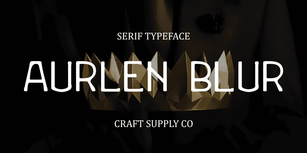 Aurlen Blur font