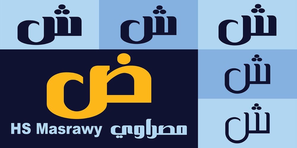 HS Masrawy font