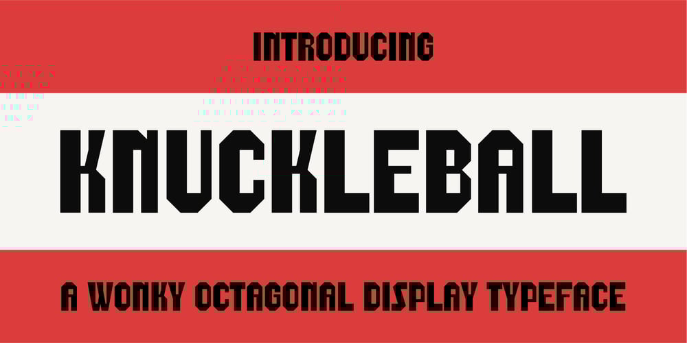 Knuckleball font