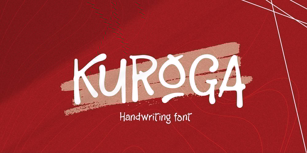 Kuroga font