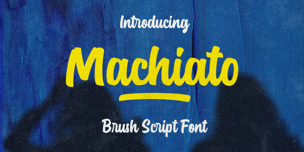 Machiato font