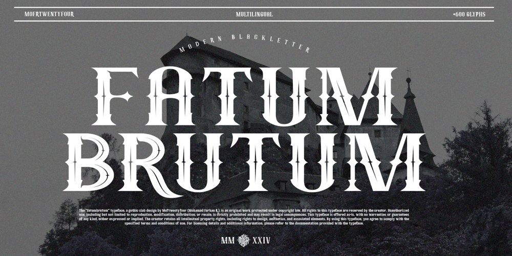 Fatumbrutum font