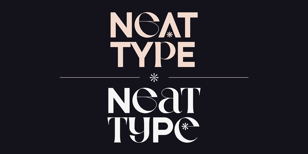 Neat Type font