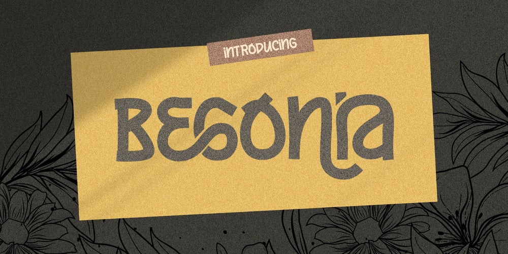 Begonia font