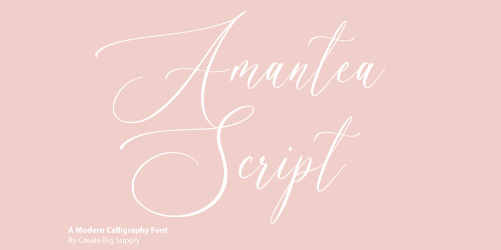 Amantea Script font