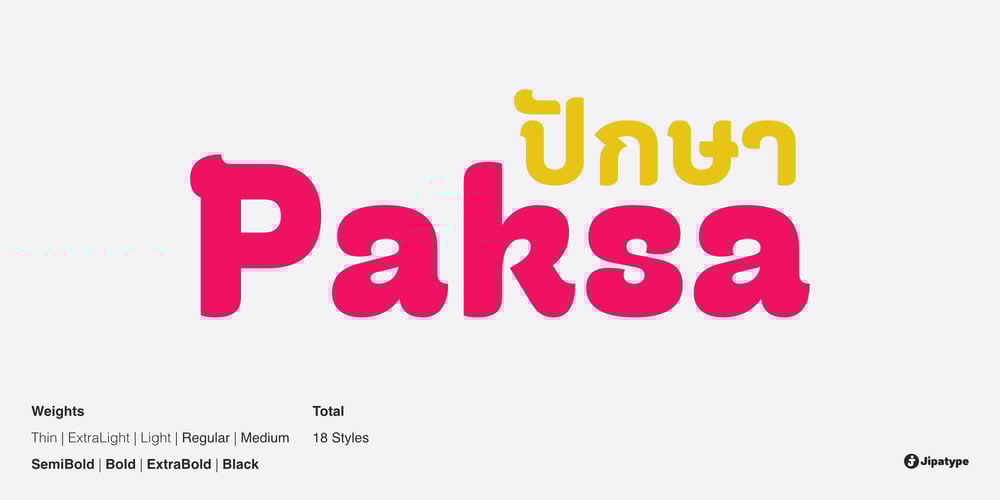 Paksa font