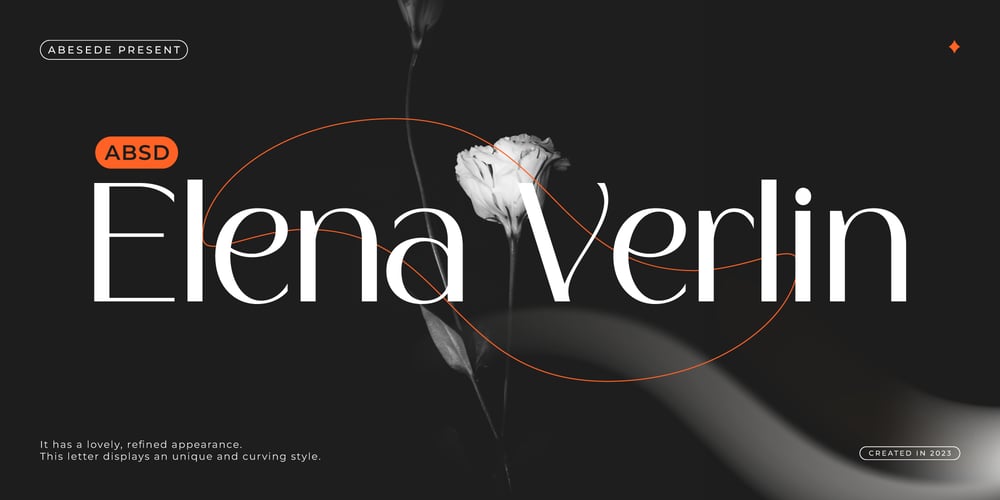 ABSD Elena Verlin font