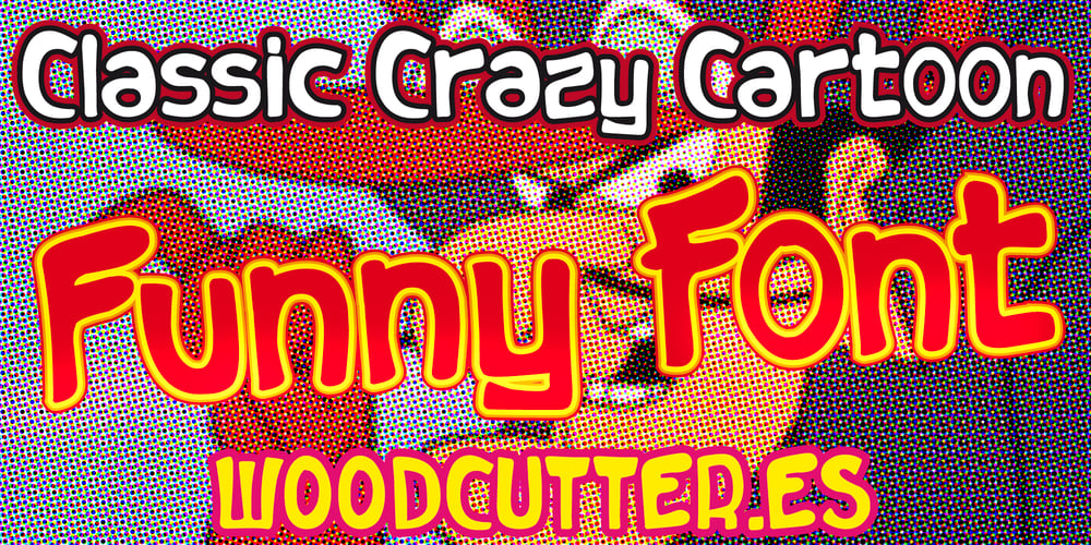 Classic Crazy Cartoons font