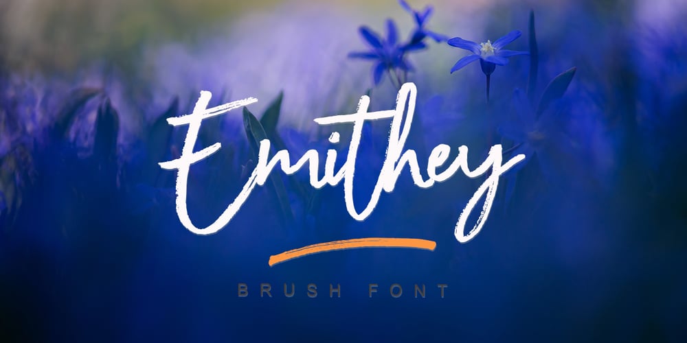 Emithey Brush font
