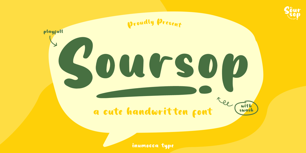 Soursop font